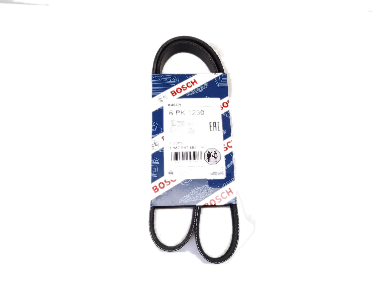 Ремень 6PK 1230 дв.406 без ГУРа BOSCH