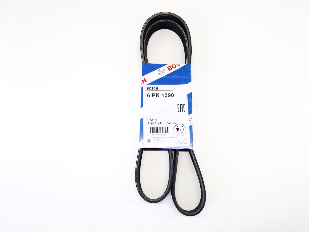 Ремень 1390 (дв.406) с ГУР (6PK) BOSCH