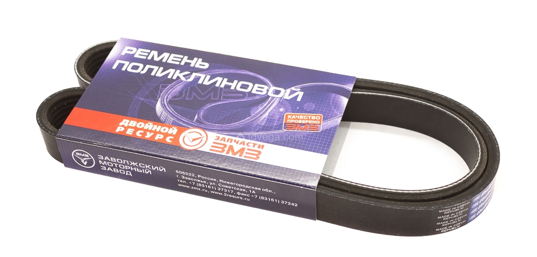 Ремень 1054 вентилятора (ЗМЗ-409 инж. 6РК-1054) RUBENA 4091,130802